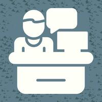 Academic Advisor Vector Icon