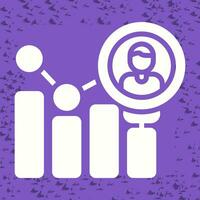 Customer Analytics Vector Icon