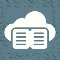 Cloud Training Vector Icon