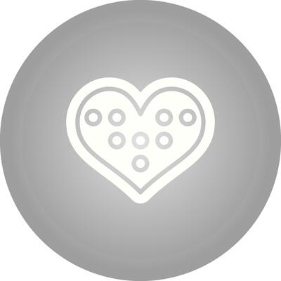 Chocolates in heart Box Vector Icon