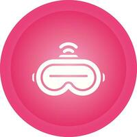 Augmented Reality Headset Vector Icon