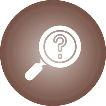 problema enmarcado vector icono