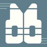 Reflective vest Vector Icon