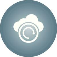 Cloud Backup Vector Icon