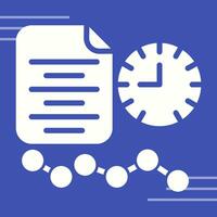 Time Series Analysis Vector Icon
