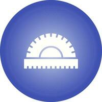 Protractor Vector Icon
