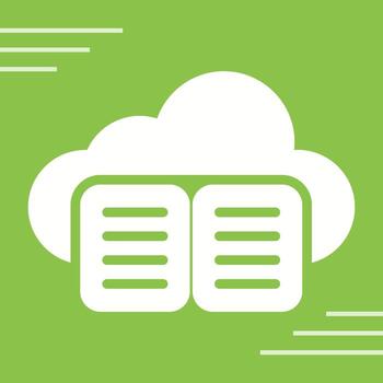 Cloud Training Vector Icon