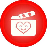 Romantic comedy movie Vector Icon