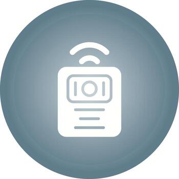 Wireless Intercom Vector Icon