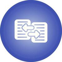Data Transfer Vector Icon