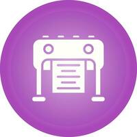 Plotter Vector Icon