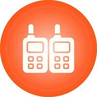 Two way Radio Vector Icon