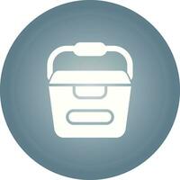 Portable water container Vector Icon