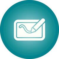 Digital Drawing Pad Vector Icon