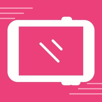 icono de vector de tableta