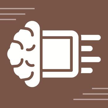Machine Learning Vector Icon