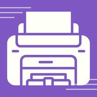 Laser Printer Vector Icon