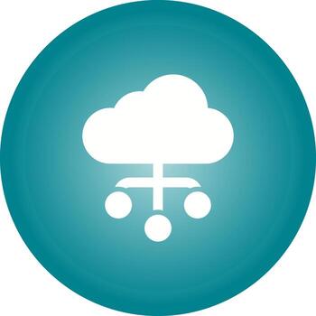 Cloud Computing Vector Icon