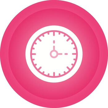 reloj Tres vector icono
