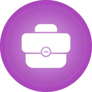 icono de vector de maletín