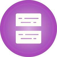 Document Split Vector Icon