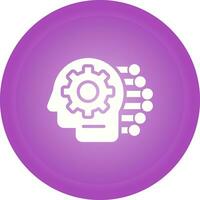 Machine Learning Vector Icon