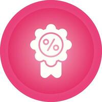 Badge Percent Vector Icon