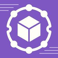 Blockchain Analytics Vector Icon