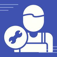 HVAC Technician Vector Icon