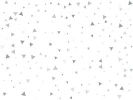 matrixSilver Triangular Confetti. Confetti celebration, Falling Silver abstract decoration for party, birthday celebrate, anniversary or event, festive. Festival decor. Vector illustration.