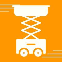 Scissor Lift Vector Icon