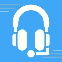 Studio Headphones Vector Icon