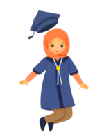 Graduation Illustration Character png