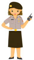 Indonesisch Politie officier png