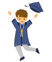 graduación ilustración personaje png