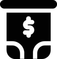 Bank finance icon symbol vector image. Illustration of the currency exchange investment financial saving bank design image