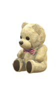 teddy Björn docka tecknad serie 3d png