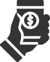 Bank finance icon symbol vector image. Illustration of the currency exchange investment financial saving bank design image