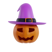 3D element icon for Halloween festive theme png