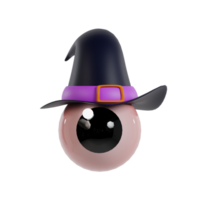 3D element icon for Halloween festive theme png