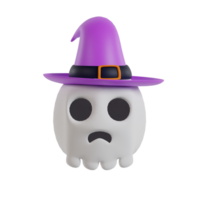 3D element icon for Halloween festive theme png