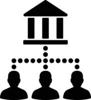 Bank finance icon symbol vector image. Illustration of the currency exchange investment financial saving bank design image
