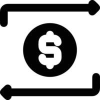 Bank finance icon symbol vector image. Illustration of the currency exchange investment financial saving bank design image