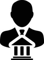 Bank finance icon symbol vector image. Illustration of the currency exchange investment financial saving bank design image