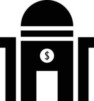Bank finance icon symbol vector image. Illustration of the currency exchange investment financial saving bank design image