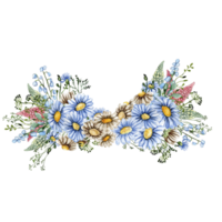 sommar blommor sammansättning png