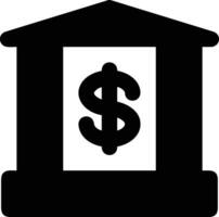 Bank finance icon symbol vector image. Illustration of the currency exchange investment financial saving bank design image