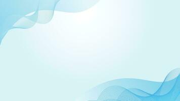 Abstract Cool Plain Blue Background vector