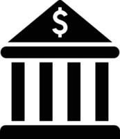 Bank finance icon symbol vector image. Illustration of the currency exchange investment financial saving bank design image