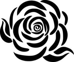 flor - minimalista y plano logo - vector ilustración